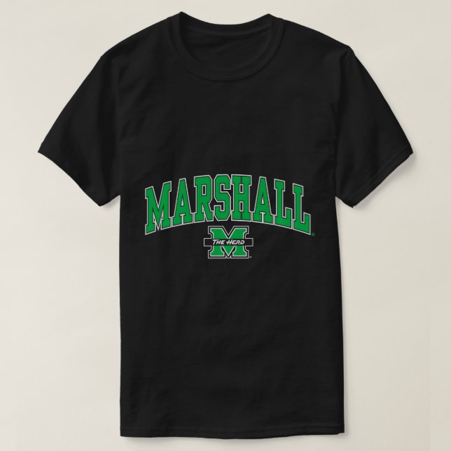 T-shirt Arche du troupeau de Marshall sur une longue tige  (Design devant)
