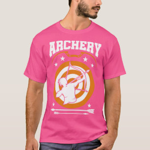 T-shirt Arche Sport Archer Archer Arrow Et Bow (18)