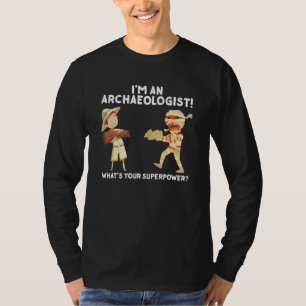 T-shirt Archéologie antique Histoire Mummy Pharaoh Archaeo