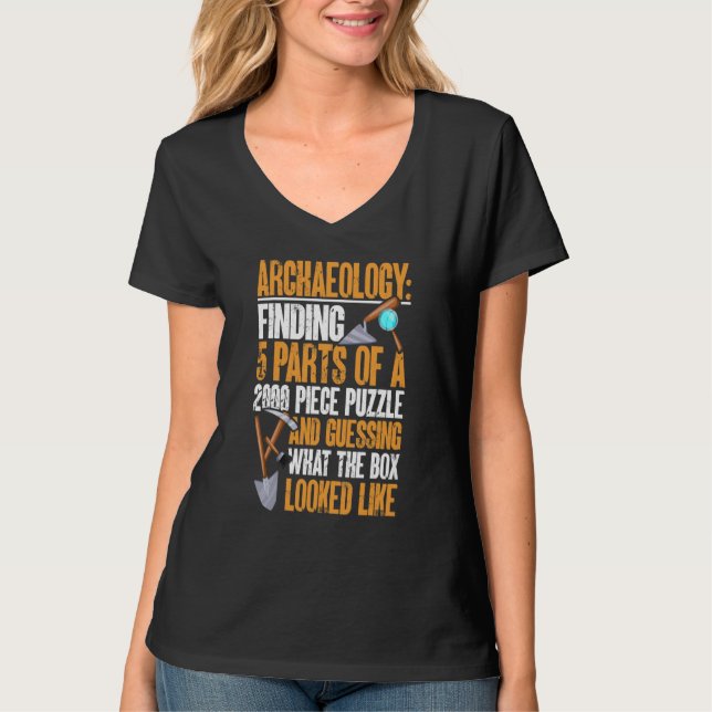 T-shirt Archéologie Archéologue (Devant)