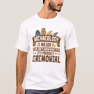 T-shirt Archéologie Cérémonie amoureuse des étudiants prin