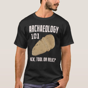 T-shirt Archéologie de relique d'outil de roche de