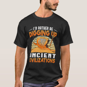 T-shirt Archéologie Egypte archéologue Egypte
