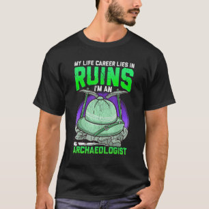 T-shirt Archéologie Inspiré Archéologue Fossil Connexe