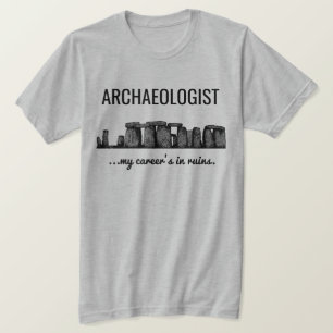 T-shirt Archéologue