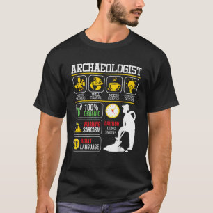 T-shirt Archéologue Archéologie Archéologue Archéologie