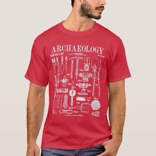 T-shirt Archéologue Archéologie Trousse de terrain pour ét