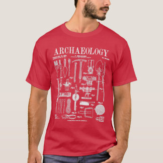 T-shirt Archéologue Archéologie Trousse de terrain pour ét