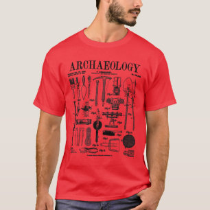 T-shirt Archéologue Archéologie Trousse de terrain pour ét