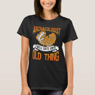 T-shirt Archéologue Date Rockhoring Collector Arc