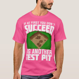 T-shirt Archéologue Technicien de terrain archéologique Ca