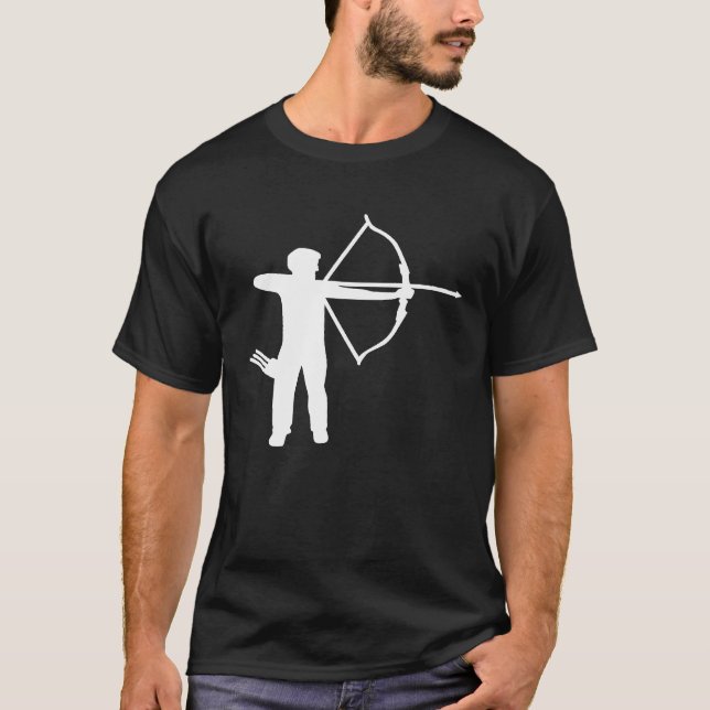 T-shirt Archer à l'arc Premium (Devant)