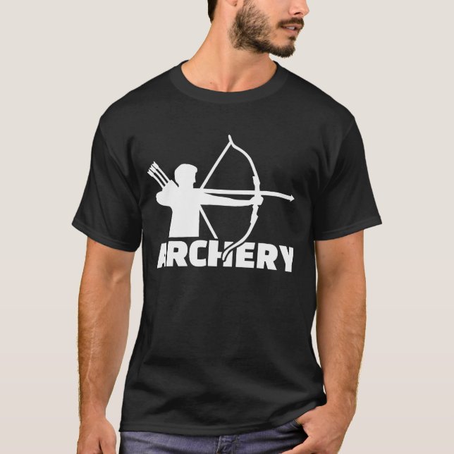 T-shirt Archer à tir à l'arc (Devant)