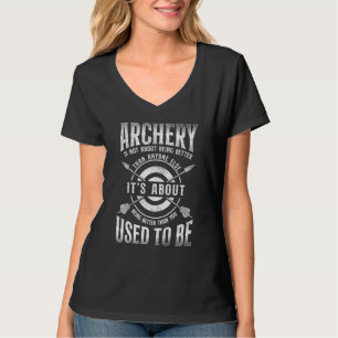 T-shirt Archer à tir à l'arc Vintage Le tir à l'arc n'est