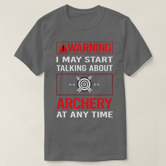 T-shirt Archer Archer Archer Arrow Arrow Flèches fléchées  (Design devant)