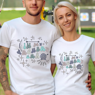 T-shirt Archer Archer Hobby Texte personnalisé sur le dos