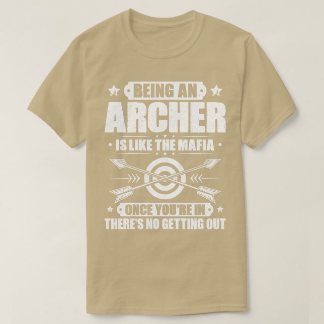 T-shirt Archer Archery Bow Hunting Bowman Arrow Bow Hunter (Design devant)