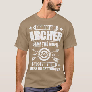 T-shirt Archer Archery Bow Hunting Bowman Arrow Bow Hunter