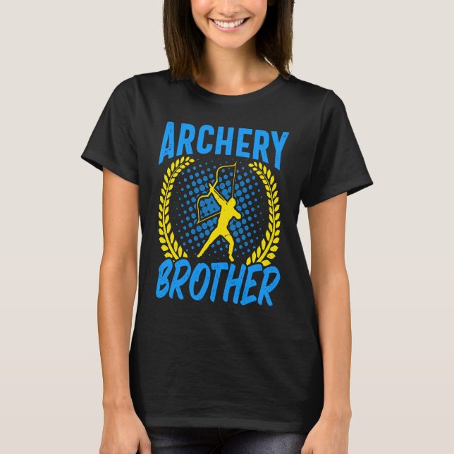 T-shirt Archer   Archery Brother Bow Arrow Archery (Devant)