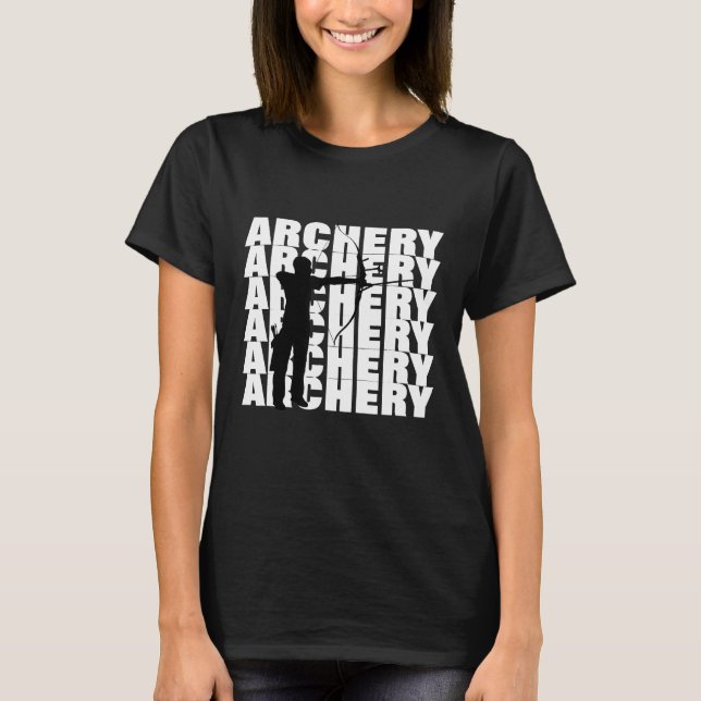 T-shirt Archer Bow Arrow Archer S (Devant)