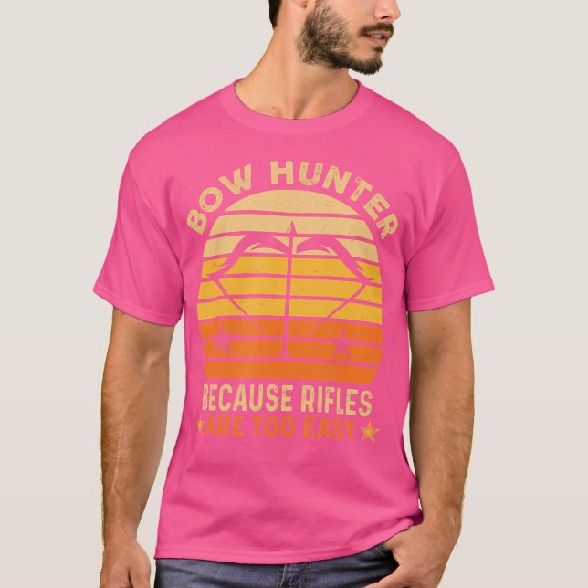 T-shirt Archer Bowhuning Deer Bow Hunters Elk Archer Hun (Devant)