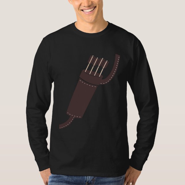 T-shirt Archer Costume Halloween (Devant)