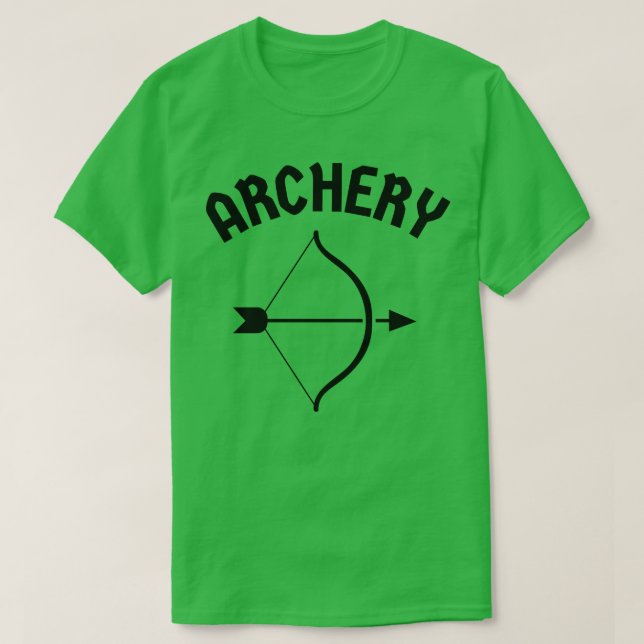 T-shirt Archer De Tir À La Bow Et À La Flèche (Design devant)