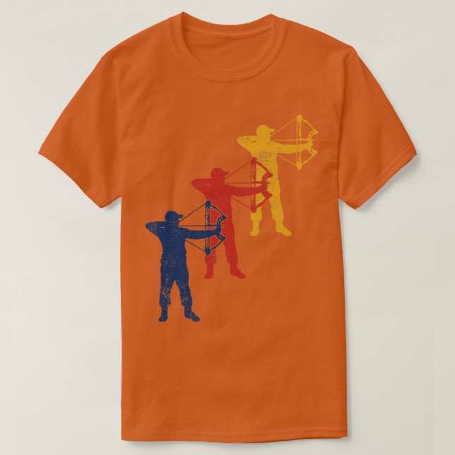 T-shirt Archer de tir à l'arc (8) (Design devant)
