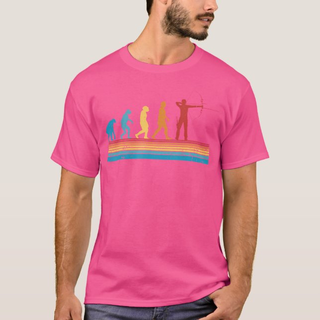 T-shirt Archer Evolution Archer Archery Bow (Devant)