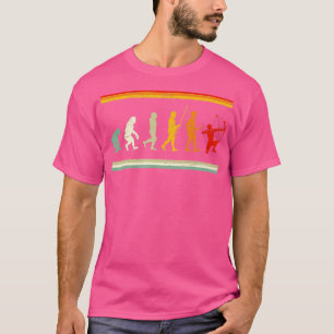 T-shirt Archer Evolution RetroArrow Bow Archery 1