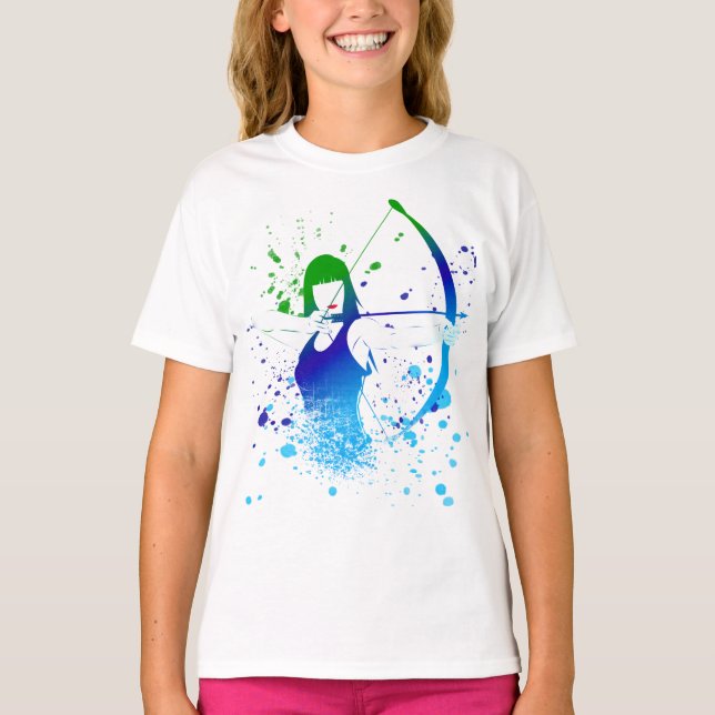 T-shirt Archer féminin (Devant)