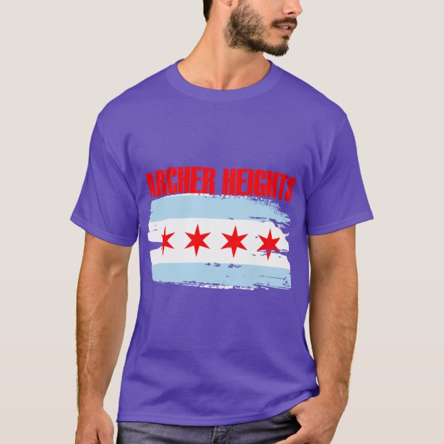 T-shirt Archer Heights Chicago (Devant)