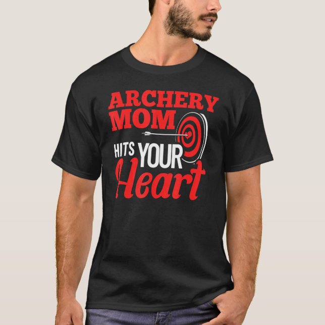 T-shirt Archer Maman Bow Arrow Jeu Mère Citation Archer Sp (Devant)