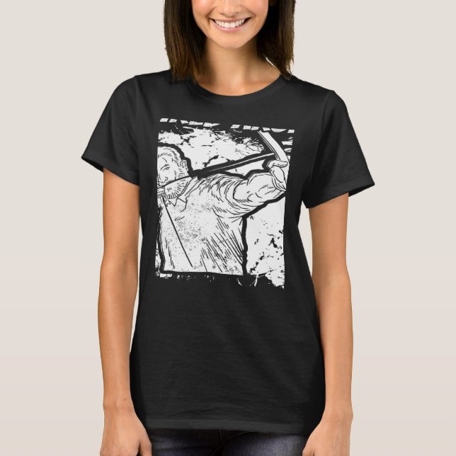 T-shirt Archer retraité Bowman Bow Archer Archer Granddad (Devant)
