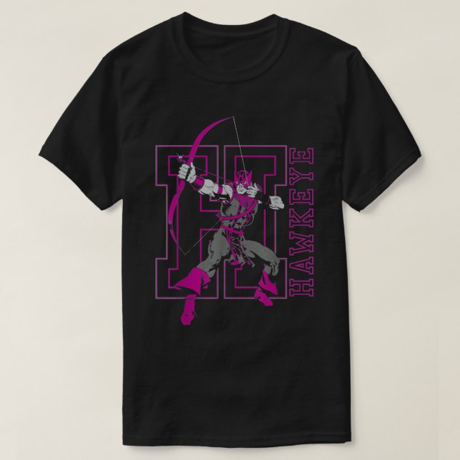 T-shirt Archers Collegiate Classic Retro Stance (Design devant)