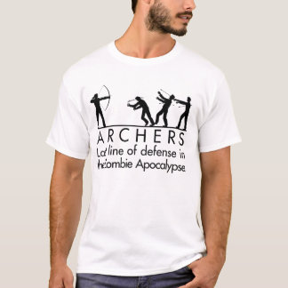 T-shirt Archers CONTRE des zombis