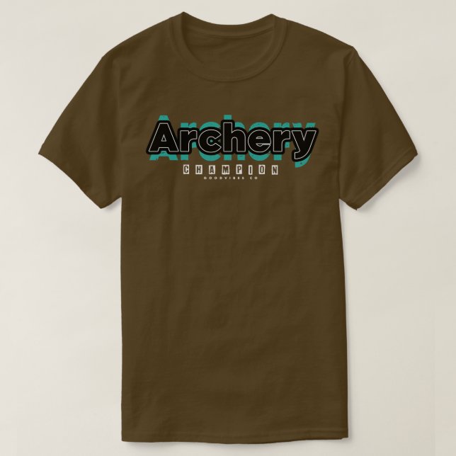T-shirt Archery champ  (Design devant)