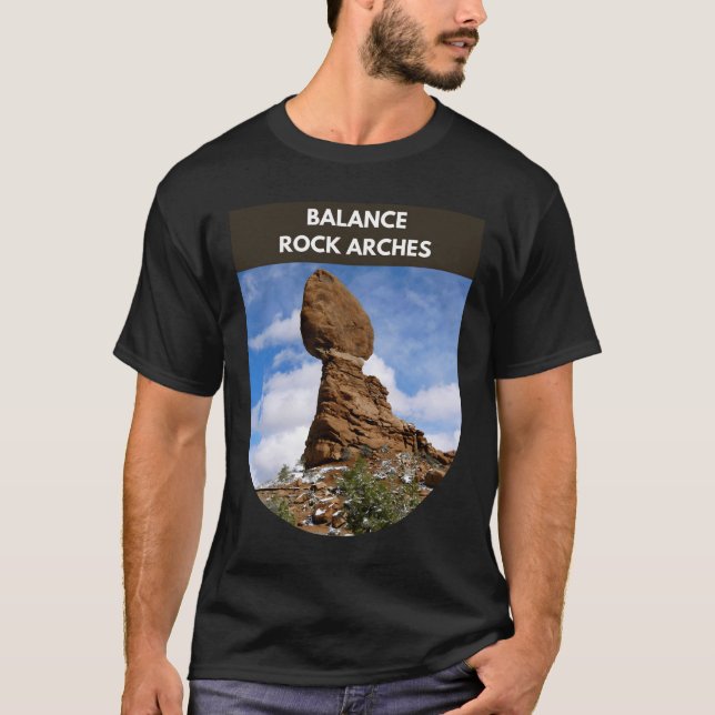 T-shirt Arches de la balance - Utah (Devant)