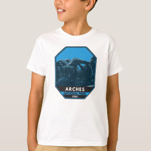 T-shirt Arches National Park Utah Night Sky Vintage T-Shir