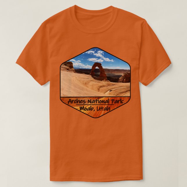T-shirt Arches Parc National Delicate Arch (Design devant)