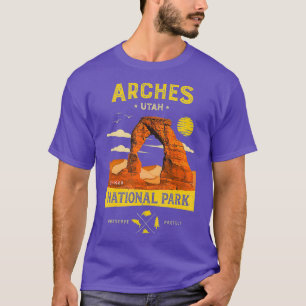 T-shirt Arches Parc national T Delicate Arche Vintage