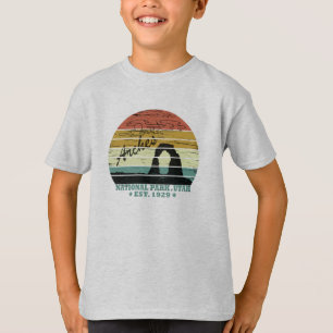 T-shirt Arches Parc National Utah Delicate Arch vintage