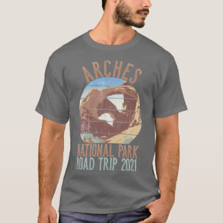T-shirt ARCHES PARC NATIONAL VOYAGE ROUTIER 2021 Double Ar