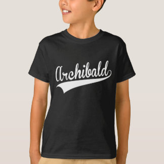 T-shirt Archibald, rétro,