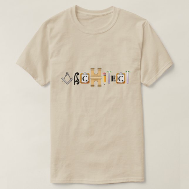 T-shirt Architecte (Design devant)