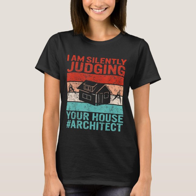 T-shirt Architecte Architecture de Graduation Jugement maj (Devant)