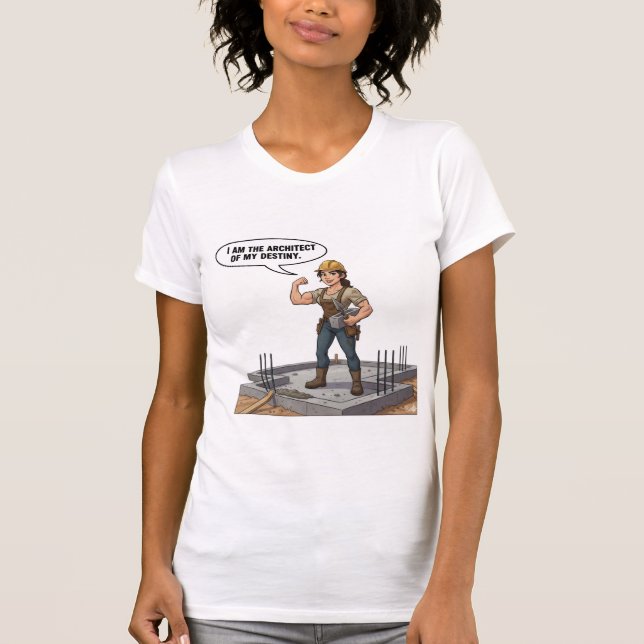 T-shirt Architecte de Mon Destin | Autonomisation  (Devant)