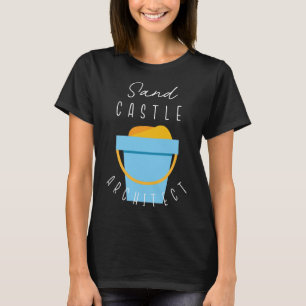 T-shirt Architecte du château de sable