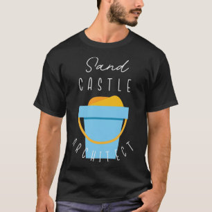 T-shirt Architecte du château de sable