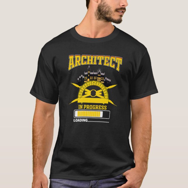 T-shirt Architecte En Cours Future Architecture Graduati (Devant)